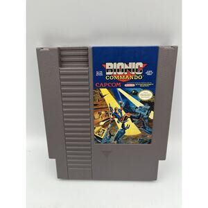 Bionic Commando Nes Game (Nintendo Entertainment System, 1988) Tested/Works!